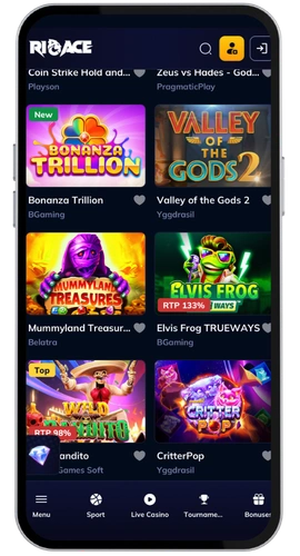 RioAce Casino official